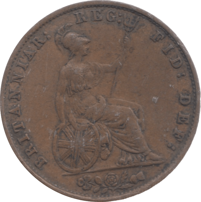 1855 HALFPENNY ( VF ) - Halfpenny - Cambridgeshire Coins