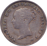 1855 MAUNDY FOURPENCE ( F ) - Maundy Coins - Cambridgeshire Coins
