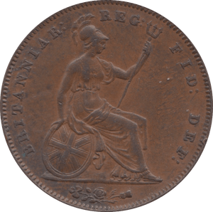 1855 PENNY ( EF ) 3 - Penny - Cambridgeshire Coins