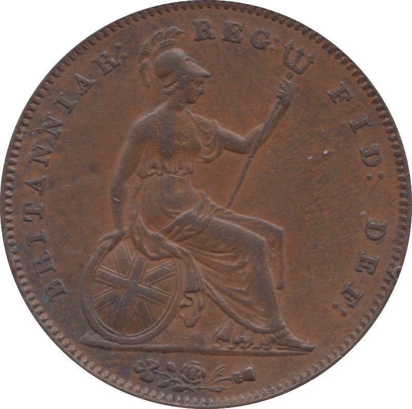 1855 PENNY ( EF ) 3 - Penny - Cambridgeshire Coins
