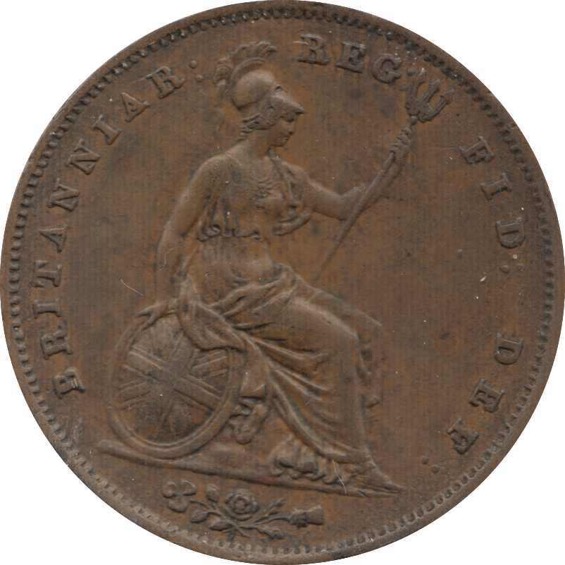 1855 PENNY ( EF ) 7 - Penny - Cambridgeshire Coins