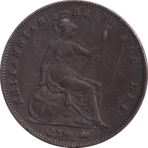 1855 PENNY ( EF ) - Penny - Cambridgeshire Coins