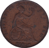 1855 PENNY ( F ) - Penny - Cambridgeshire Coins