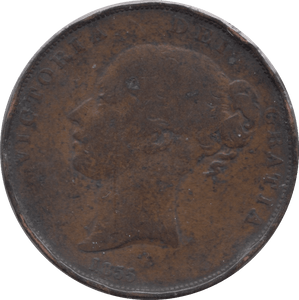 1855 PENNY ( FAIR ) 12 - Penny - Cambridgeshire Coins