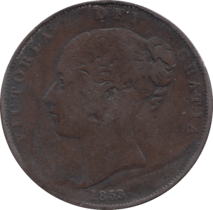 1855 PENNY ( FAIR ) I - Penny - Cambridgeshire Coins
