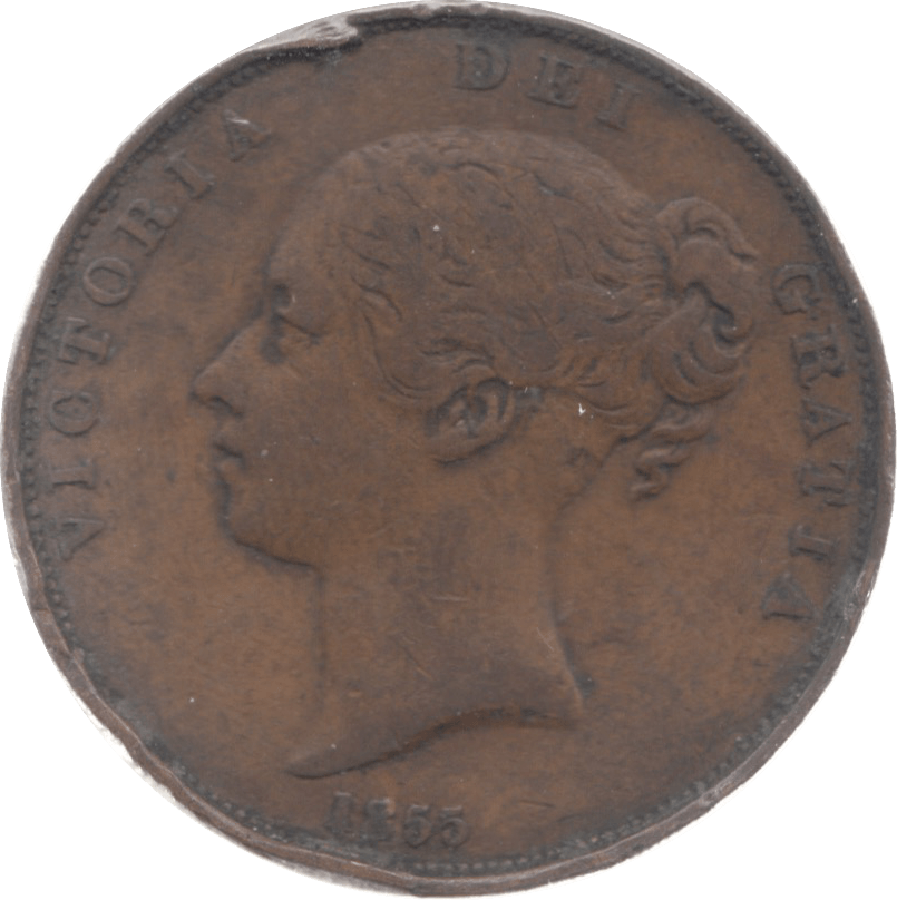 1855 PENNY ( GF ) - Penny - Cambridgeshire Coins