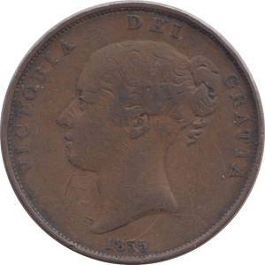 1855 PENNY (GF ) - Penny - Cambridgeshire Coins