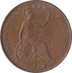 1855 PENNY ( GVF ) - Penny - Cambridgeshire Coins