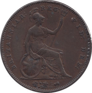 1855 PENNY ( GVF ) - Penny - Cambridgeshire Coins