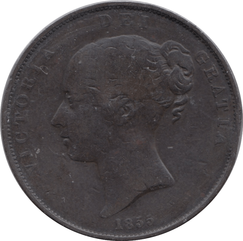 1855 PENNY ( NF ) - Penny - Cambridgeshire Coins