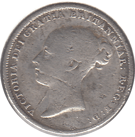 1855 SIXPENCE ( FAIR ) - Sixpence - Cambridgeshire Coins