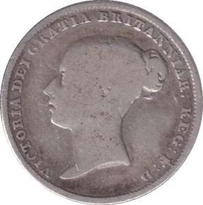 1855 SIXPENCE ( FAIR ) - Sixpence - Cambridgeshire Coins