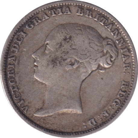 1855 SIXPENCE ( FINE ) - Sixpence - Cambridgeshire Coins