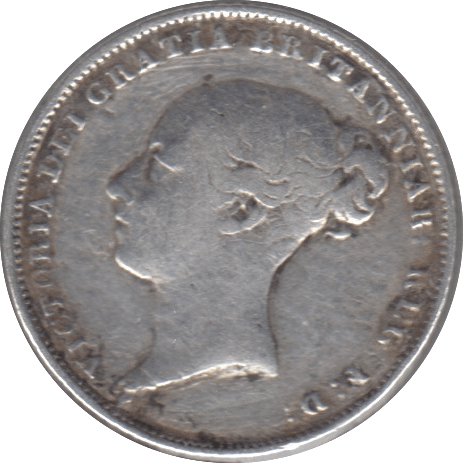 1855 SIXPENCE ( FINE ) - Sixpence - Cambridgeshire Coins