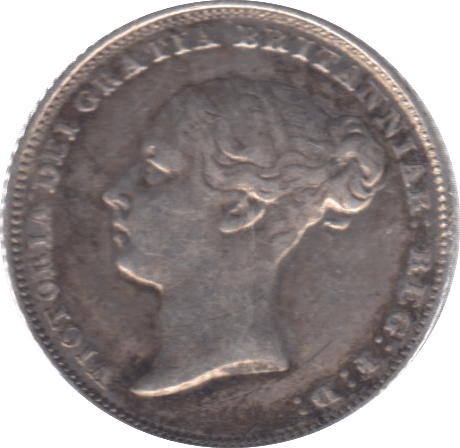 1855 SIXPENCE ( VF ) 6 - Sixpence - Cambridgeshire Coins