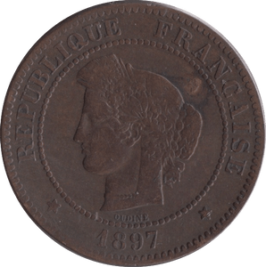 1856 5 CENTIMES FRANCE - WORLD COINS - Cambridgeshire Coins