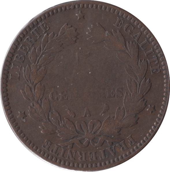 1856 5 CENTIMES FRANCE - WORLD COINS - Cambridgeshire Coins