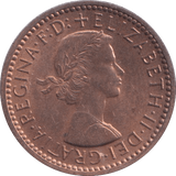 1856 FARTHING ( BU ) - Farthing - Cambridgeshire Coins