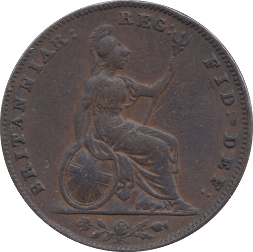 1856 FARTHING ( GVF ) 1 - Farthing - Cambridgeshire Coins