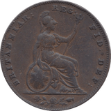 1856 FARTHING ( GVF ) 1 - Farthing - Cambridgeshire Coins
