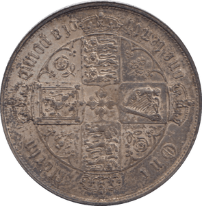 1856 FLORIN ( EF ) - Florin - Cambridgeshire Coins