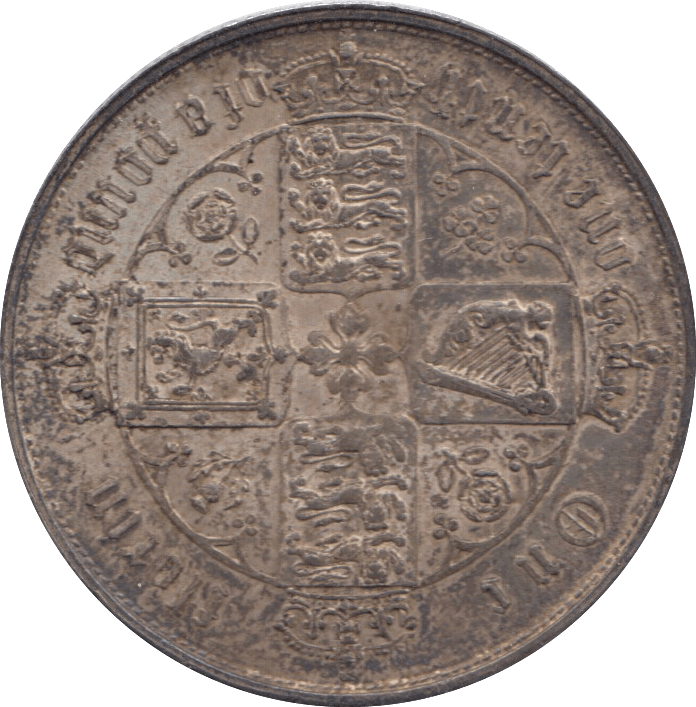 1856 FLORIN ( EF ) - Florin - Cambridgeshire Coins