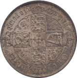1856 FLORIN ( EF ) - Florin - Cambridgeshire Coins