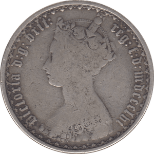 1856 FLORIN ( FINE ) - Florin - Cambridgeshire Coins