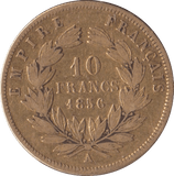 1856 GOLD 10 FRANCS FRANCE ( A ) - Gold World Coins - Cambridgeshire Coins