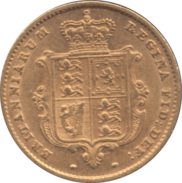 1856 GOLD HALF SOVEREIGN ( EF ) 17 - Half Sovereign - Cambridgeshire Coins
