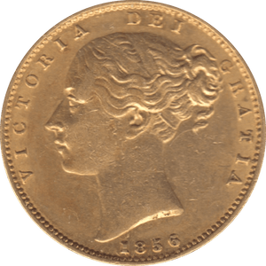 1856 GOLD SOVEREIGN ( GVF ) REF 2 - Sovereign - Cambridgeshire Coins