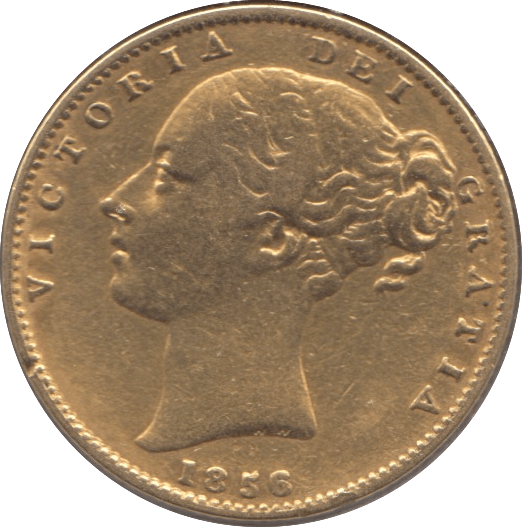 1856 GOLD SOVEREIGN ( VF ) REF 6 - Sovereign - Cambridgeshire Coins