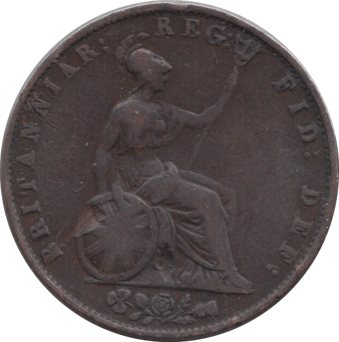 1856 HALF PENNY ( FINE ) 3 - HALFPENNY - Cambridgeshire Coins