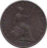 1856 HALF PENNY ( FINE ) 3 - HALFPENNY - Cambridgeshire Coins