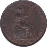 1856 HALFPENNY ( EF ) B - Halfpenny - Cambridgeshire Coins
