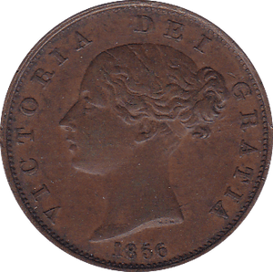 1856 HALFPENNY ( EF ) - Halfpenny - Cambridgeshire Coins