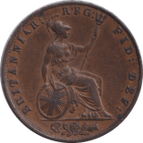1856 HALFPENNY ( EF ) - Halfpenny - Cambridgeshire Coins