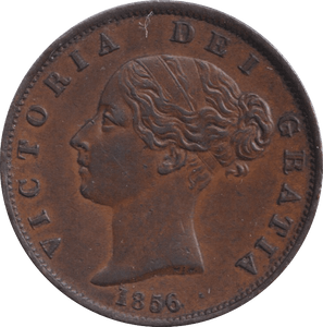 1856 HALFPENNY ( EF ) - Halfpenny - Cambridgeshire Coins