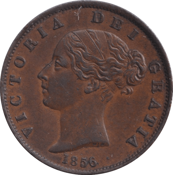 1856 HALFPENNY ( EF ) - Halfpenny - Cambridgeshire Coins