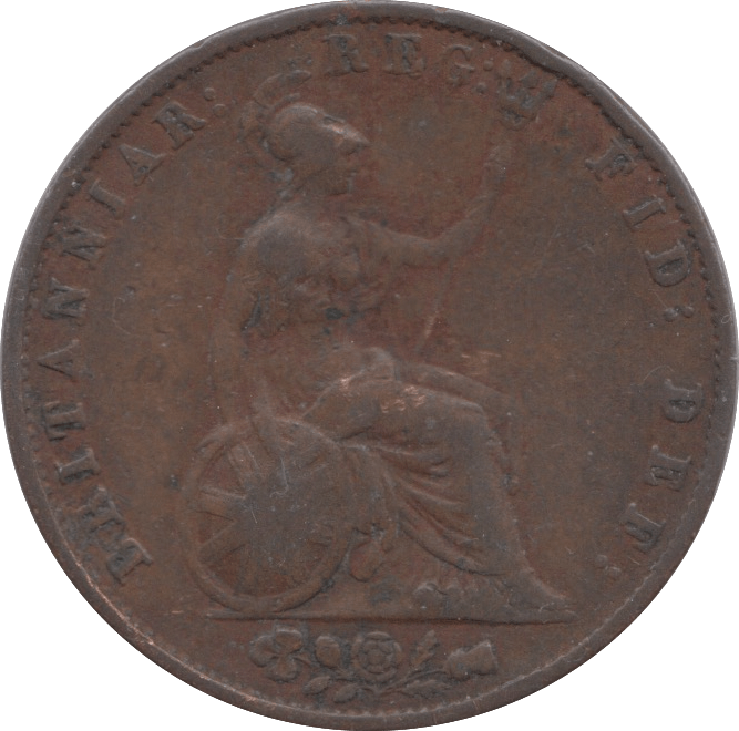 1856 HALFPENNY ( GF ) 2 - HALFPENNY - Cambridgeshire Coins
