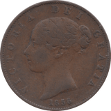 1856 HALFPENNY ( GF ) 2 - HALFPENNY - Cambridgeshire Coins