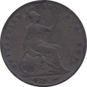 1856 PENNY ( FAIR ) 4 - Penny - Cambridgeshire Coins