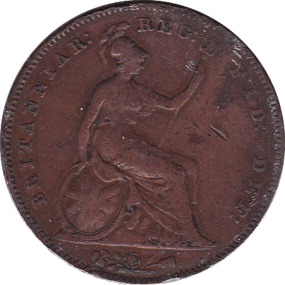 1856 PENNY ( FINE ) - Penny - Cambridgeshire Coins