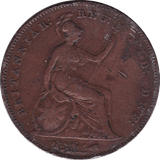 1856 PENNY ( FINE ) - Penny - Cambridgeshire Coins