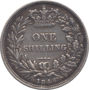 1856 SHILLING ( GVF ) - Shilling - Cambridgeshire Coins