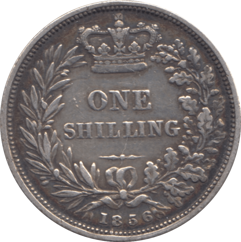 1856 SHILLING ( GVF ) - Shilling - Cambridgeshire Coins