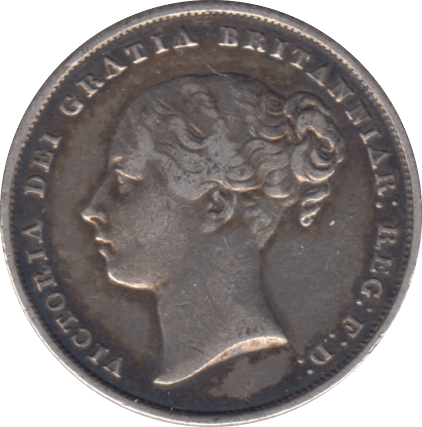 1856 SHILLING ( GVF ) - Shilling - Cambridgeshire Coins