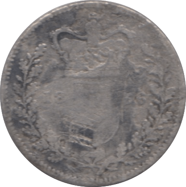 1856 SILVER THREEPENCE ( FAIR ) 6 - Threepence - Cambridgeshire Coins