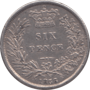 1856 SIXPENCE ( VF ) - Sixpence - Cambridgeshire Coins