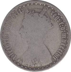 1857 FLORIN ( FAIR ) 1 - Florin - Cambridgeshire Coins